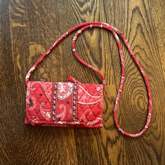 Vintage Vera Bradley Crossbody Wallet - Picture 1 of 6